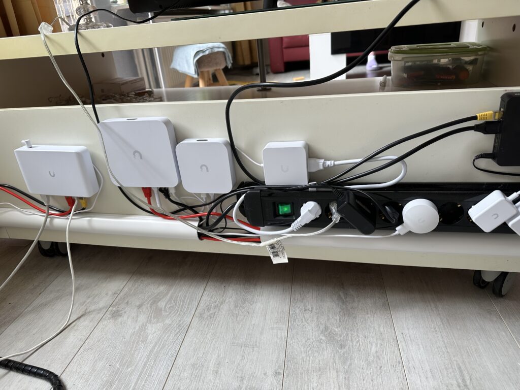 Netwerk installatie resultaat